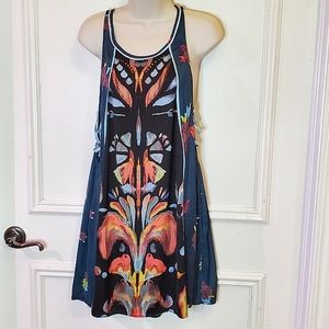 Free People Multicolor Mini Dress